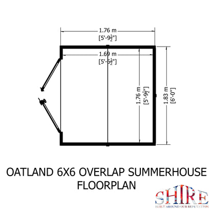 Oatland Overlap Summerhouse