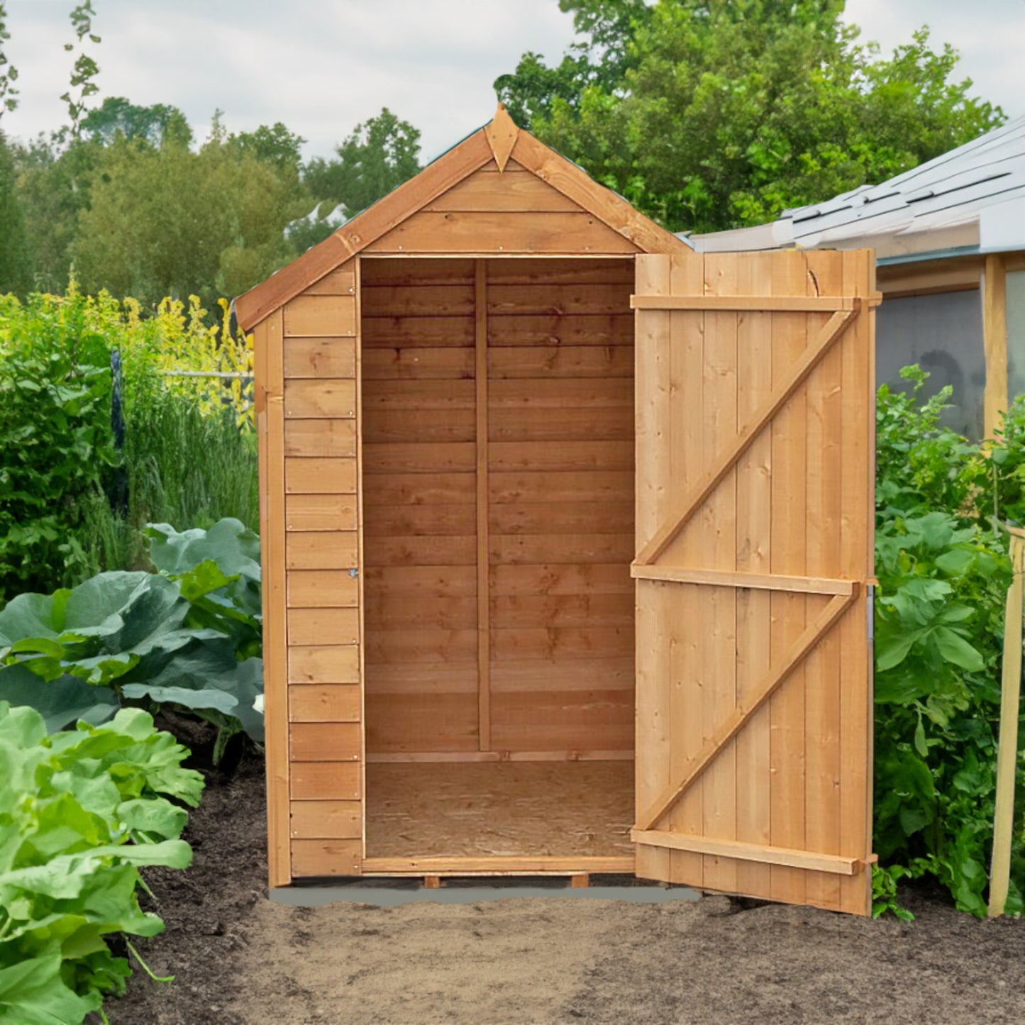 Garden Value Overlap 6 x 4 Shed with window