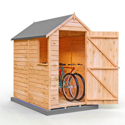 Garden Value Overlap 6 x 4 Shed with window