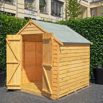 Garden Value Overlap 6 x 6 Double Door Shed