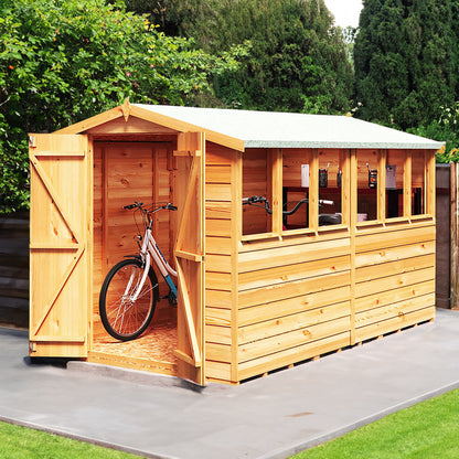 Garden Value Overlap 10 x 6 Apex Shed