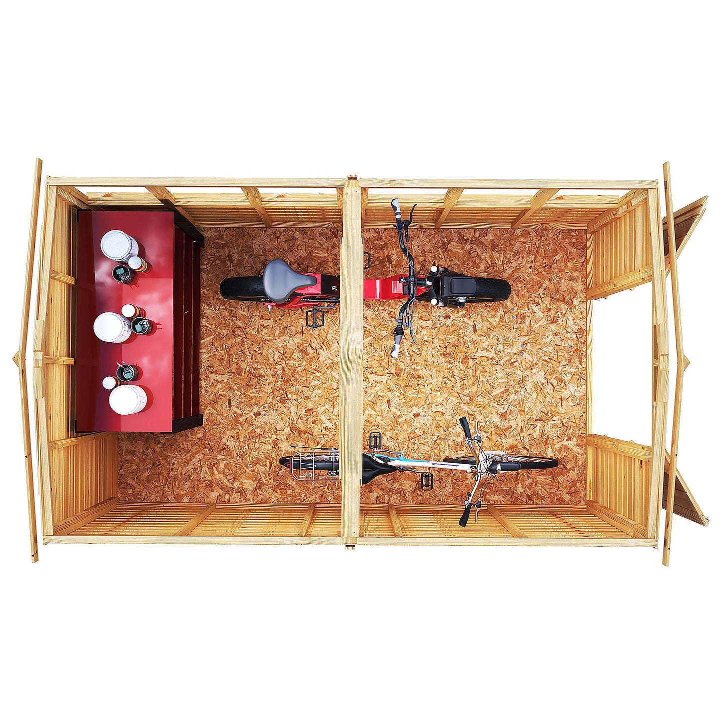 Garden Value Overlap 10 x 6 Apex Shed