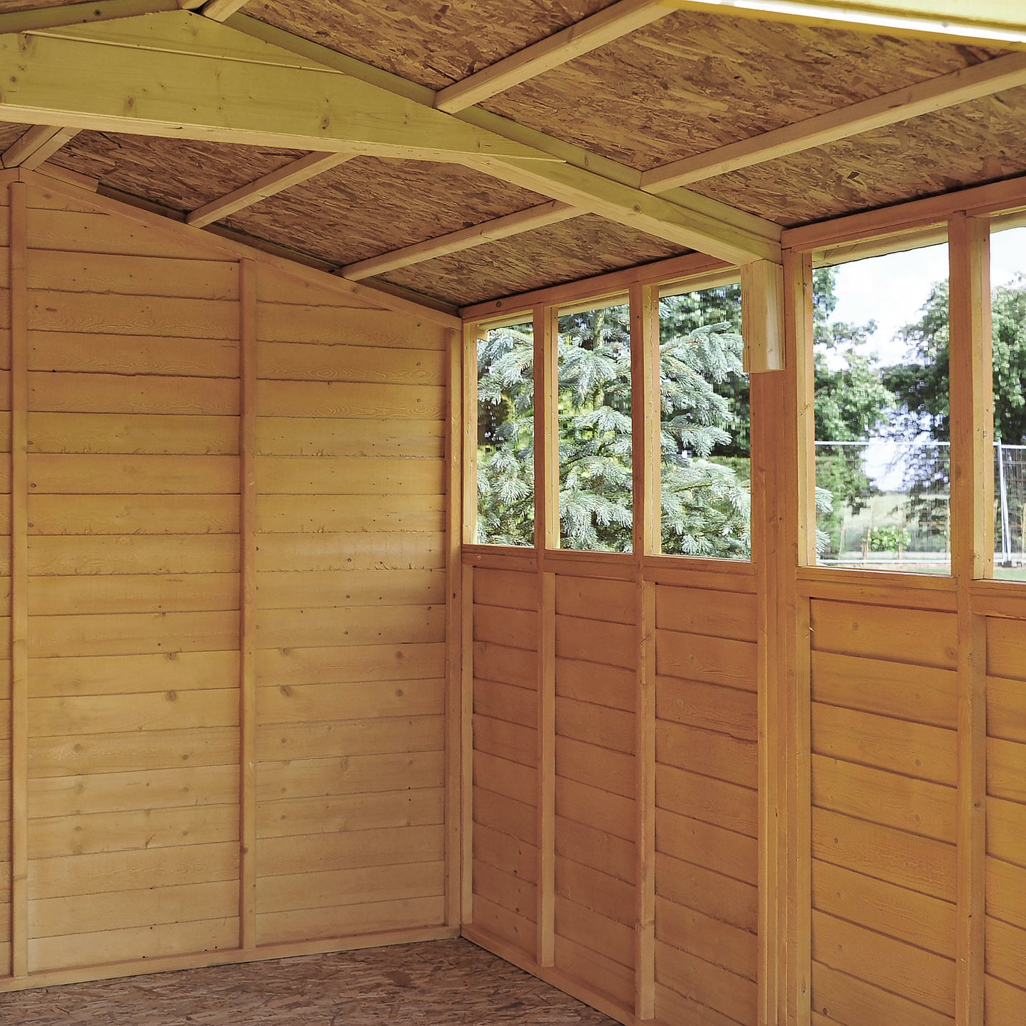 Garden Value Overlap 12 x 8 Apex Shed