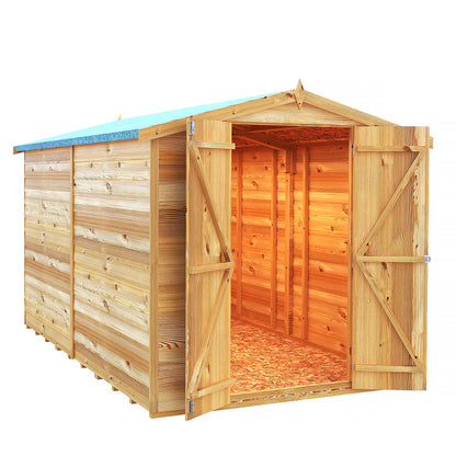 Garden Value Overlap 10 x 6 Windowless Shed