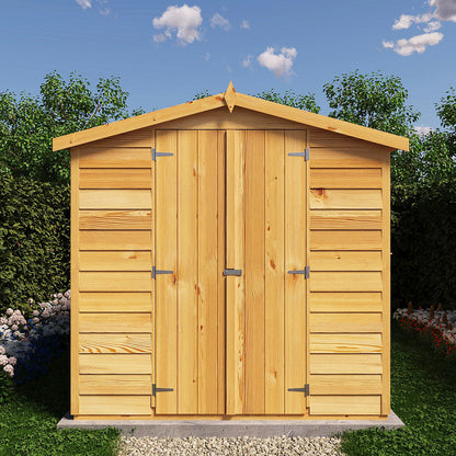 Garden Value Overlap 10 x 6 Windowless Shed