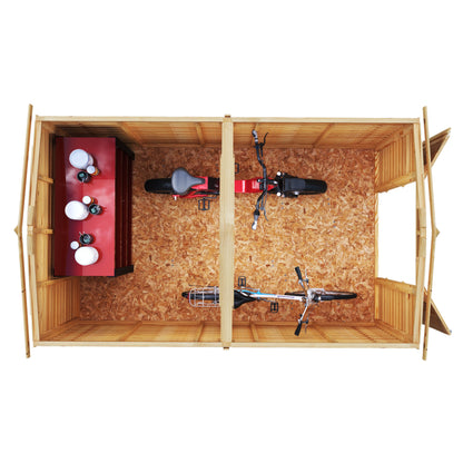 Garden Value Overlap 10 x 6 Windowless Shed