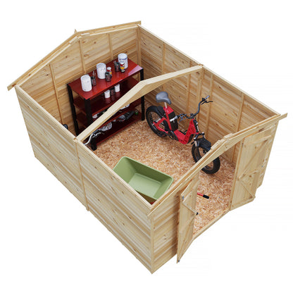 Garden Value Overlap 10 x 8 Windowless Shed