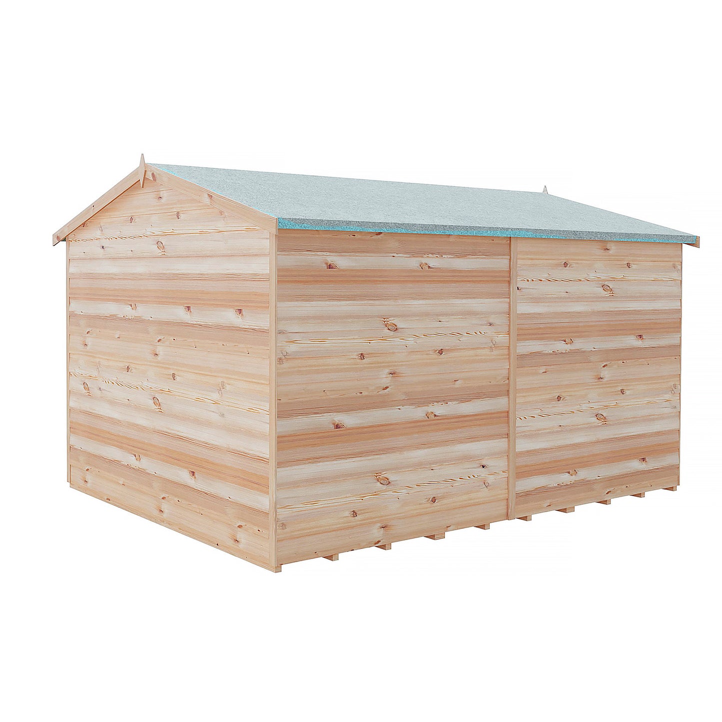 Garden Value Overlap 10 x 8 Windowless Shed