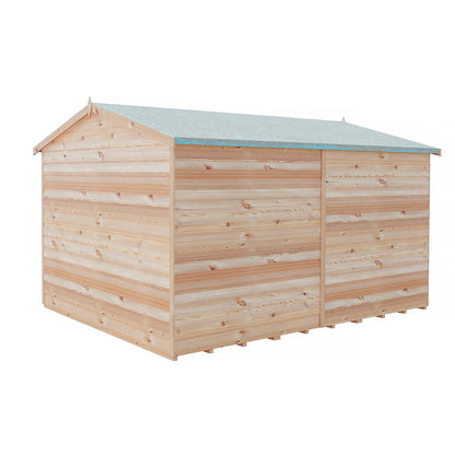 Garden Value Overlap 10 x 8 Windowless Shed