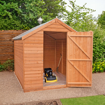Garden Value Overlap 8 x 6 Shed
