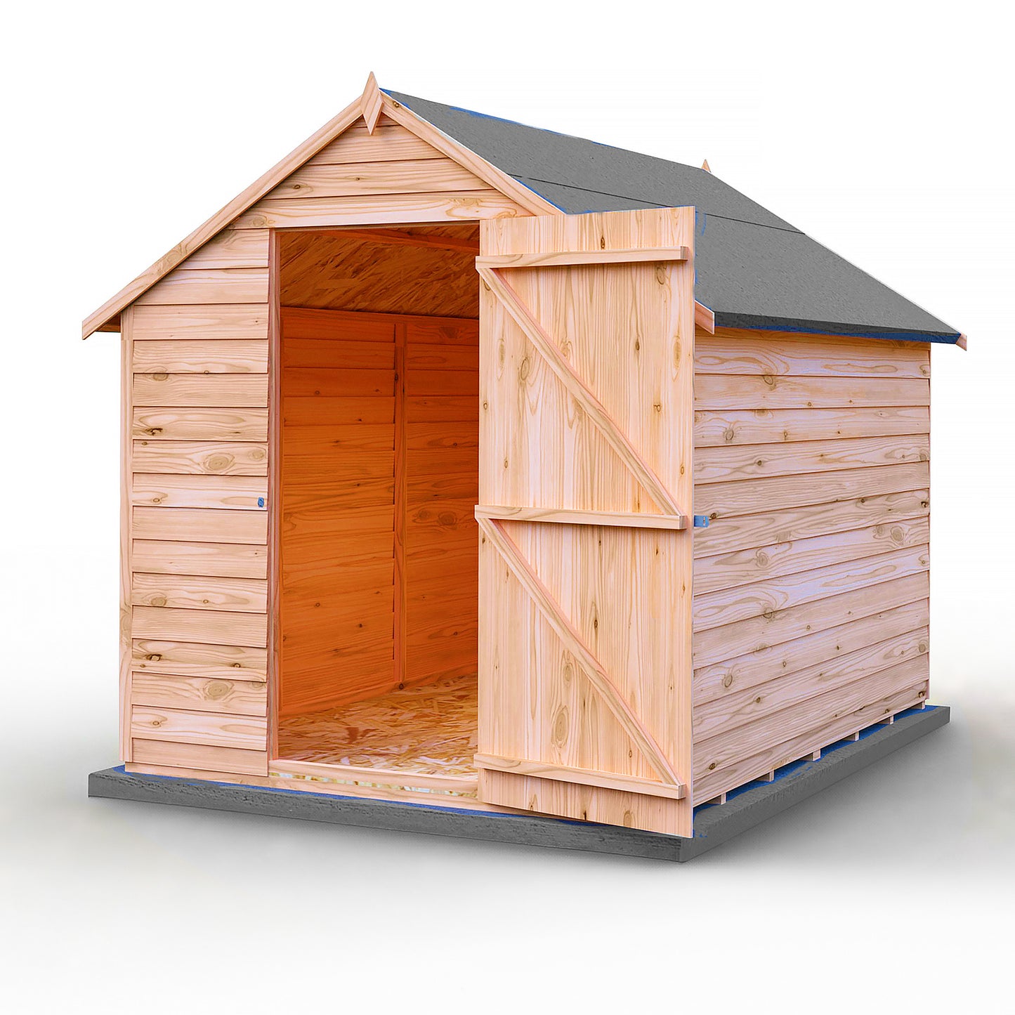 Garden Value Overlap 8 x 6 Shed