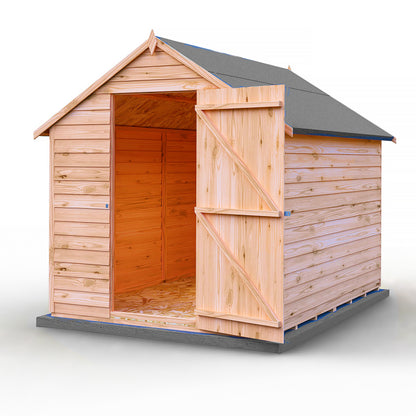 Garden Value Overlap 8 x 6 Shed
