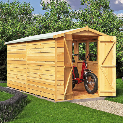 Garden Value Overlap 12 x 6 Apex Shed