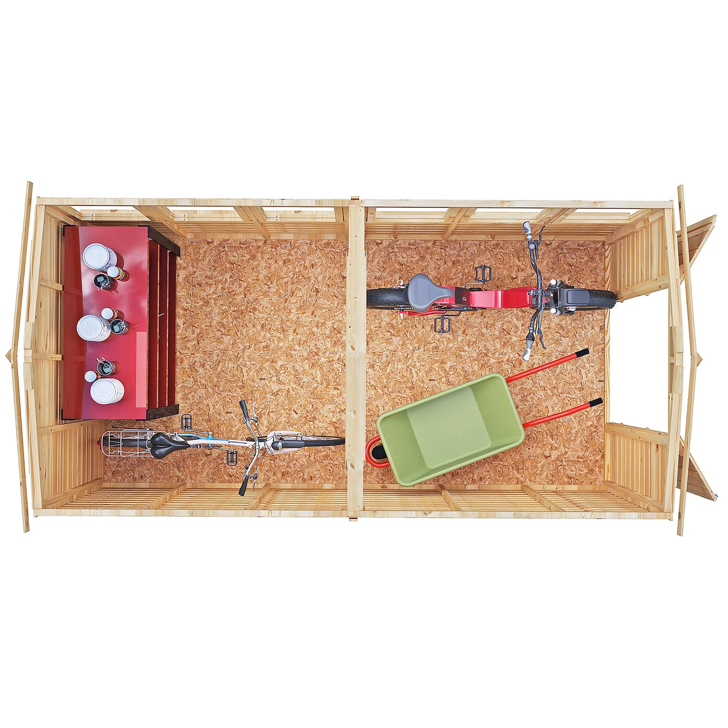 Garden Value Overlap 12 x 6 Apex Shed