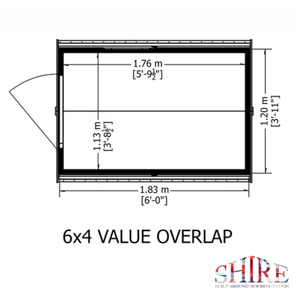 Overlap 6x4 SD Value