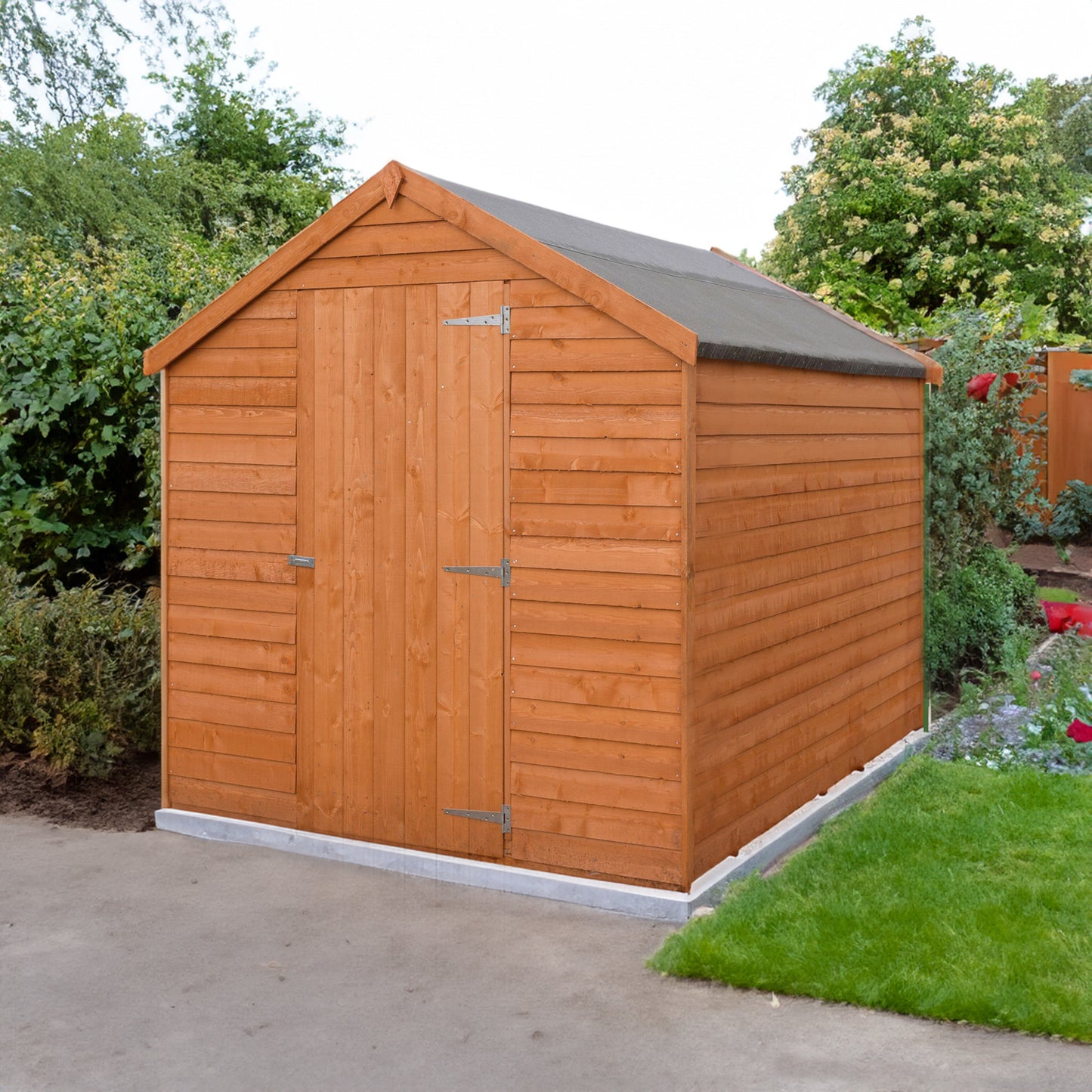 Garden Value Overlap 7 x 5 Shed