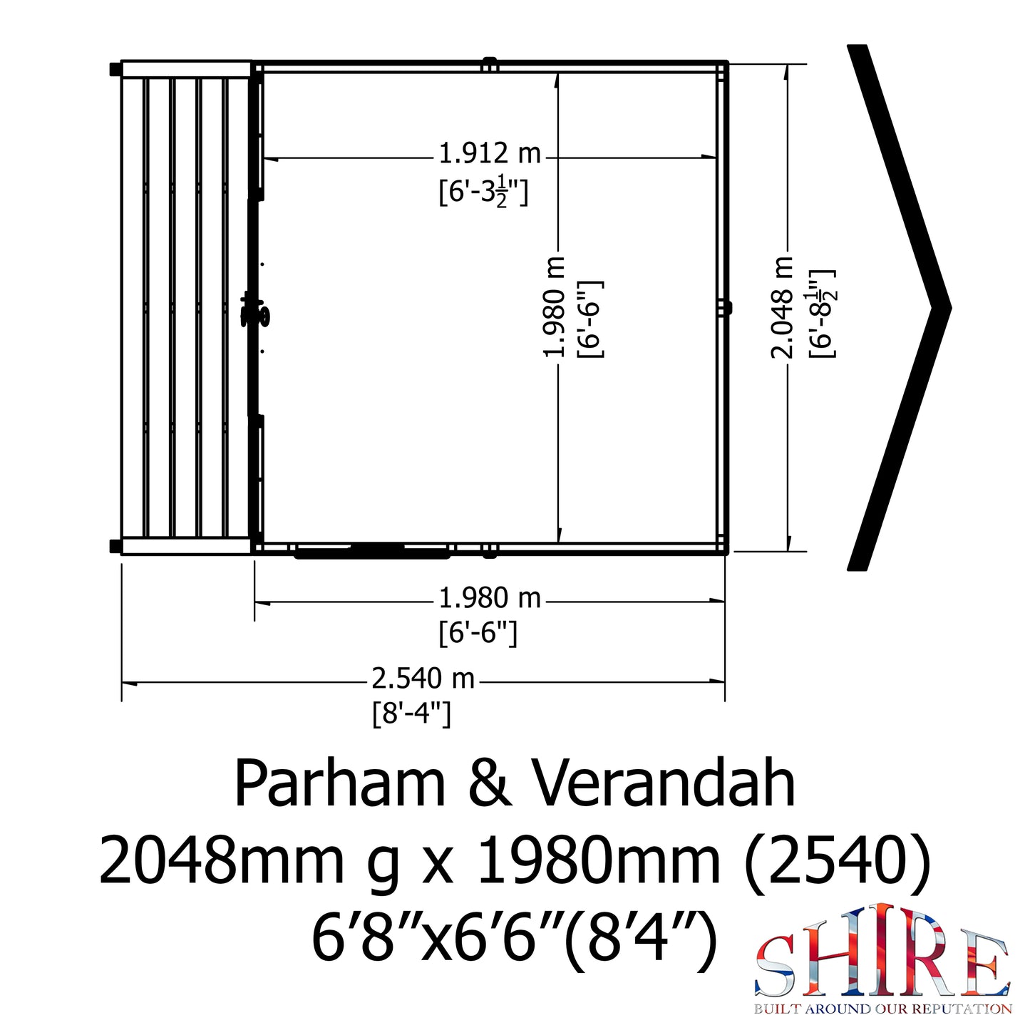 Parham & Verandah Summerhouse
