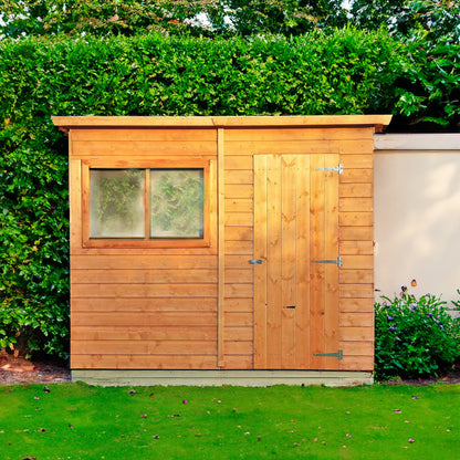 Pent 8 x 6 Shiplap Shed