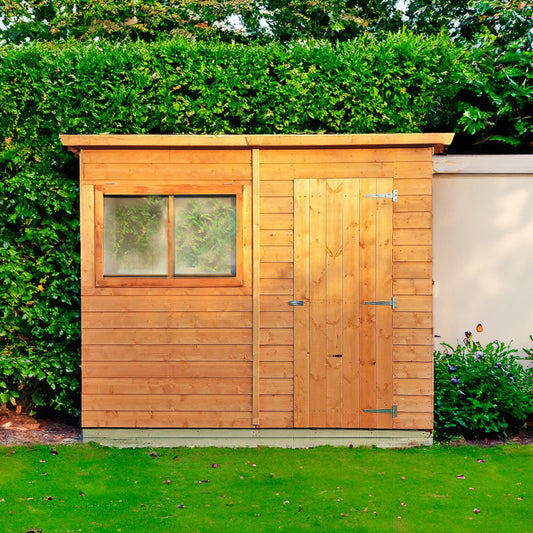 Pent 8 x 6 Shiplap Shed
