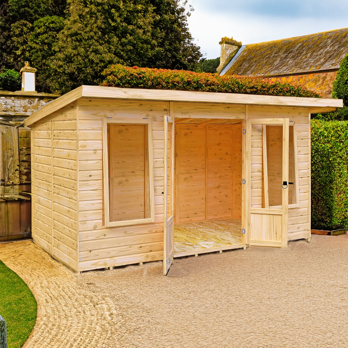 Peony 12x6 Pent Summerhouse