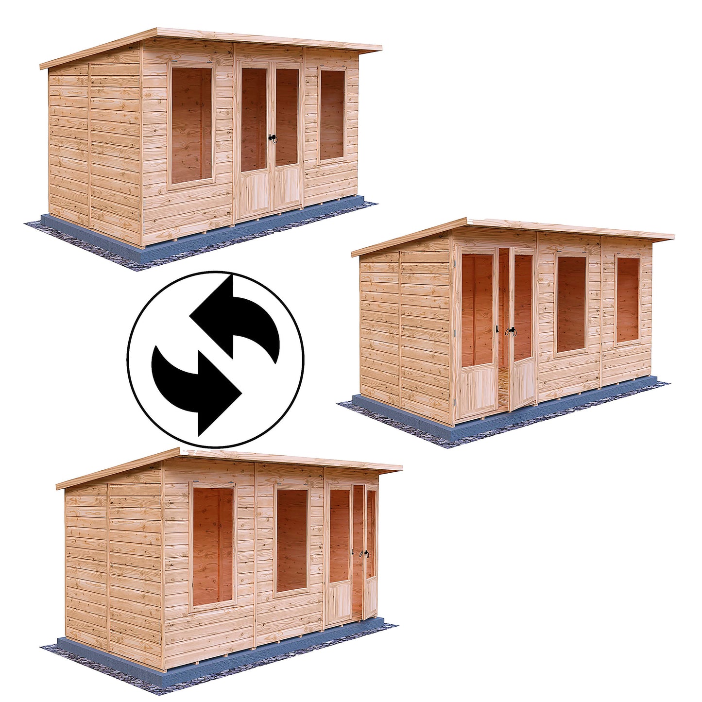 Peony 12x6 Pent Summerhouse