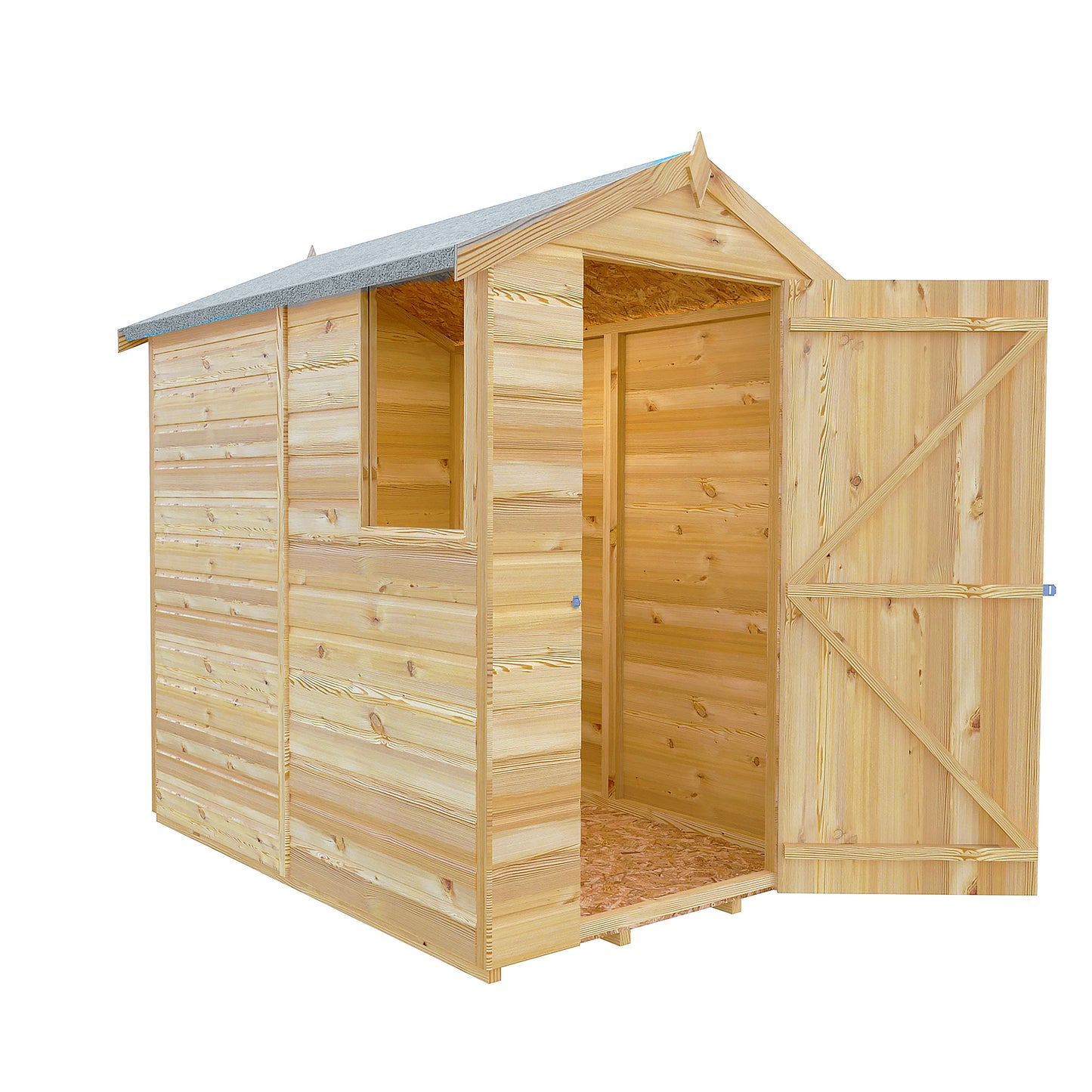 Shetland 6 x 4 Shiplap Apex Shed