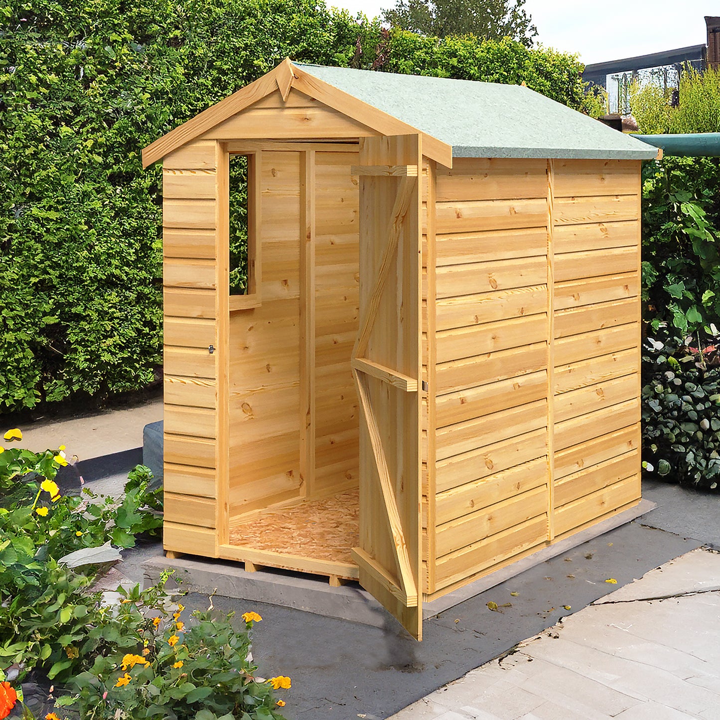 Shetland 6 x 4 Shiplap Apex Shed