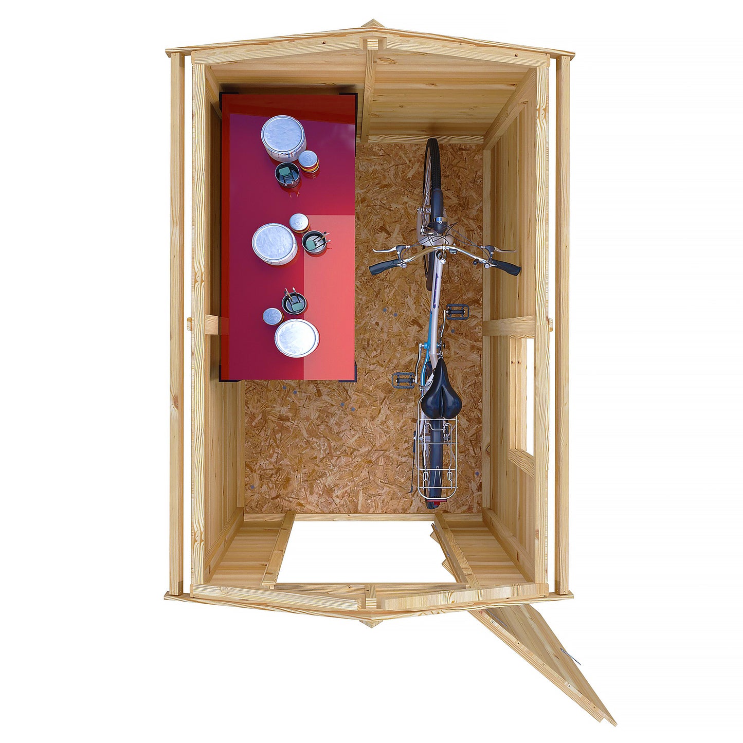 Shetland 6 x 4 Shiplap Apex Shed