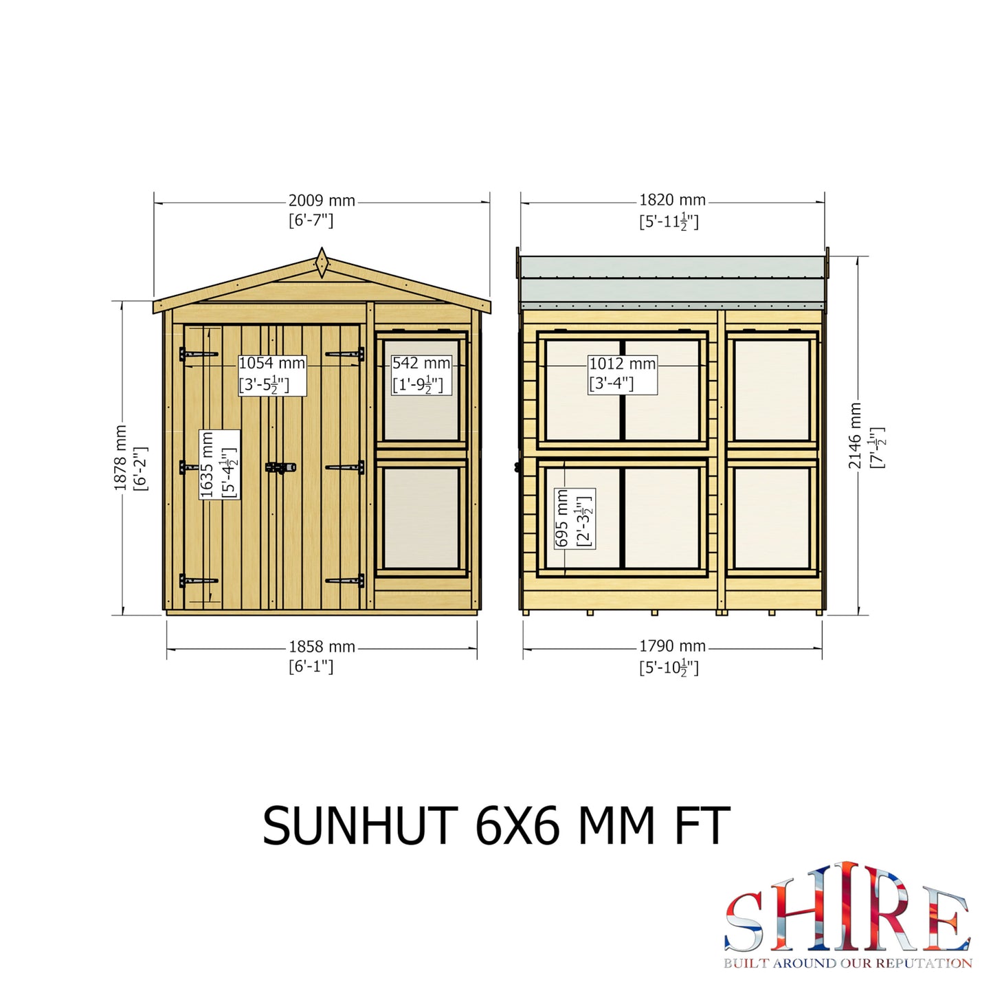 Sun Hut 6x6