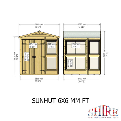 Sun Hut 6x6