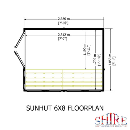 Sun Hut 6x8