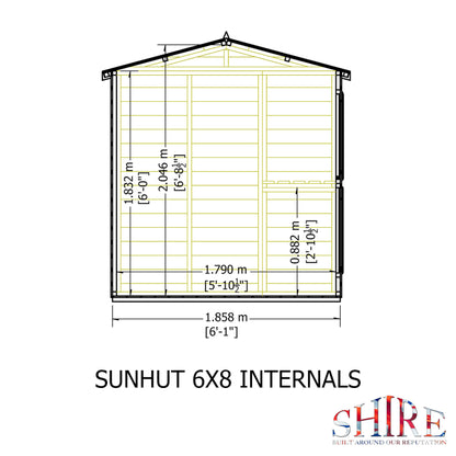 Sun Hut 6x8