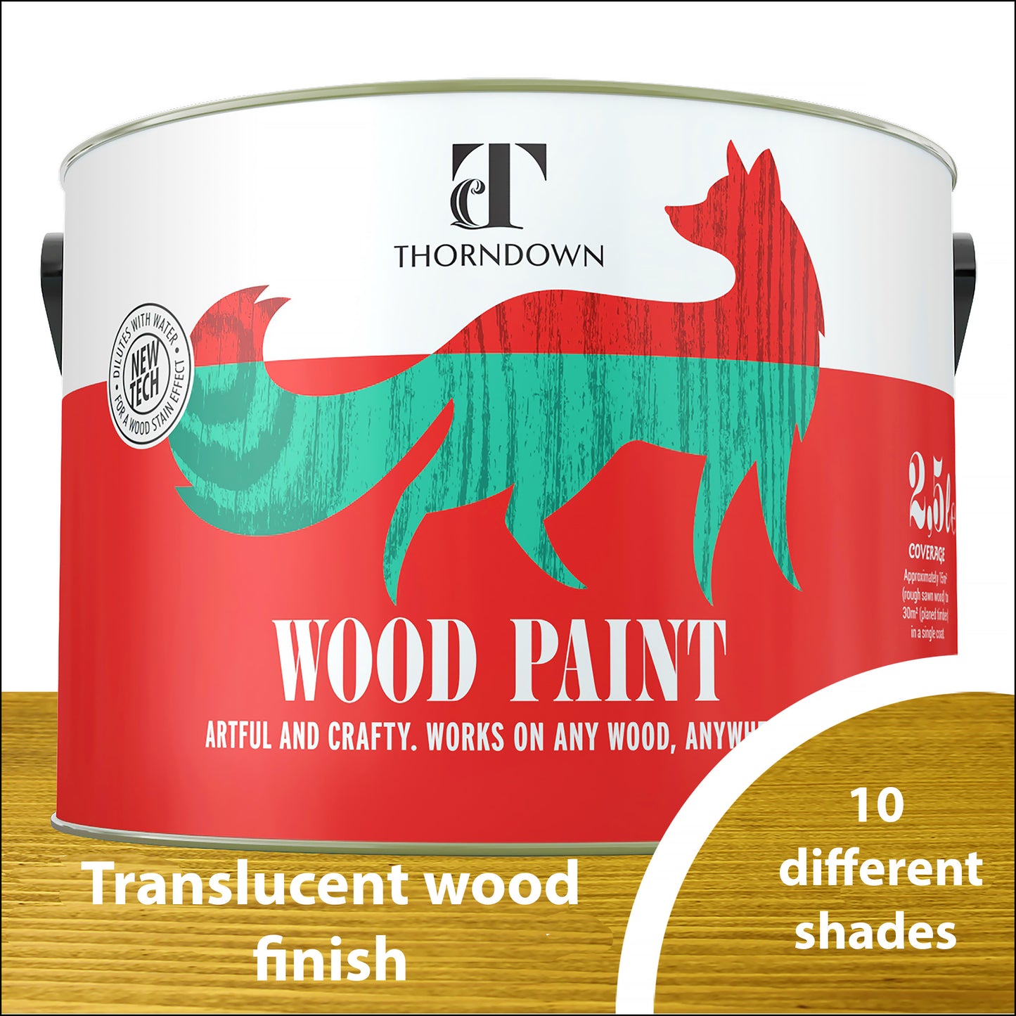 Translucent Wood Finish 2.5L
