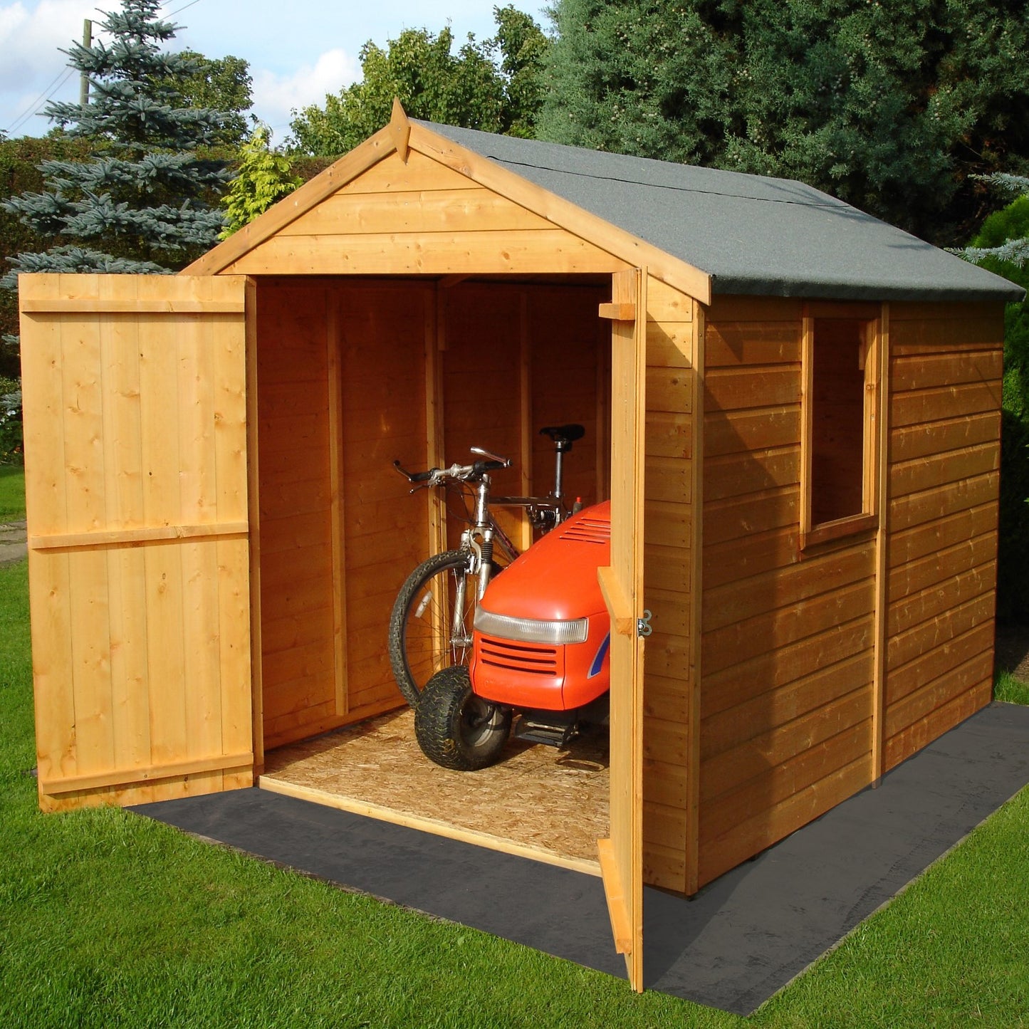 Warwick 6 x 8 Shiplap Apex Shed