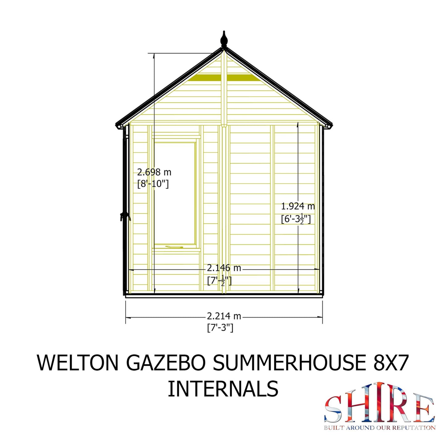 Welton Summerhouse 8x7
