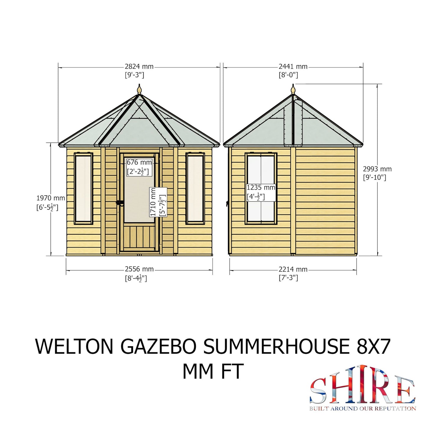 Welton Summerhouse 8x7