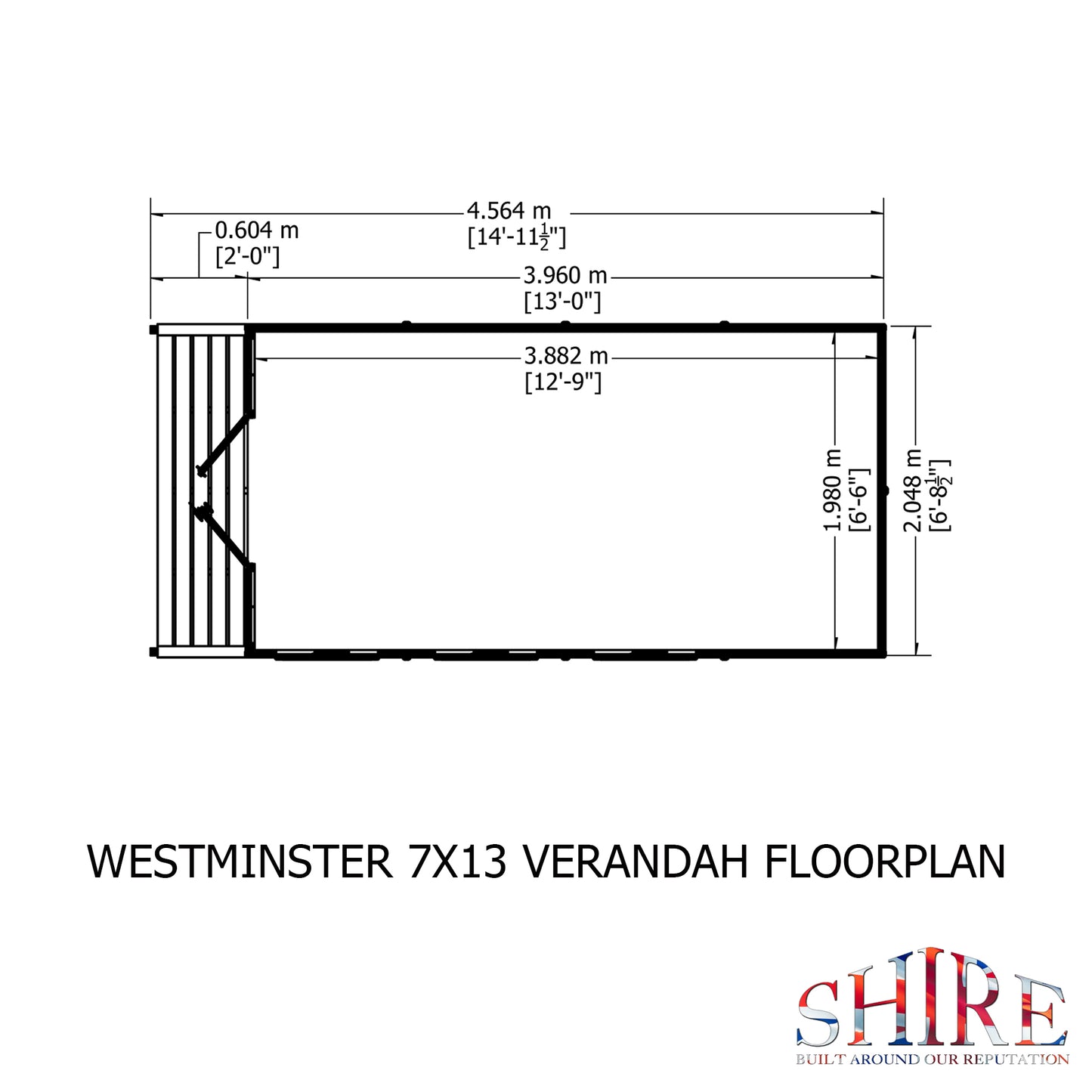 Westminster & Verandah Summerhouse